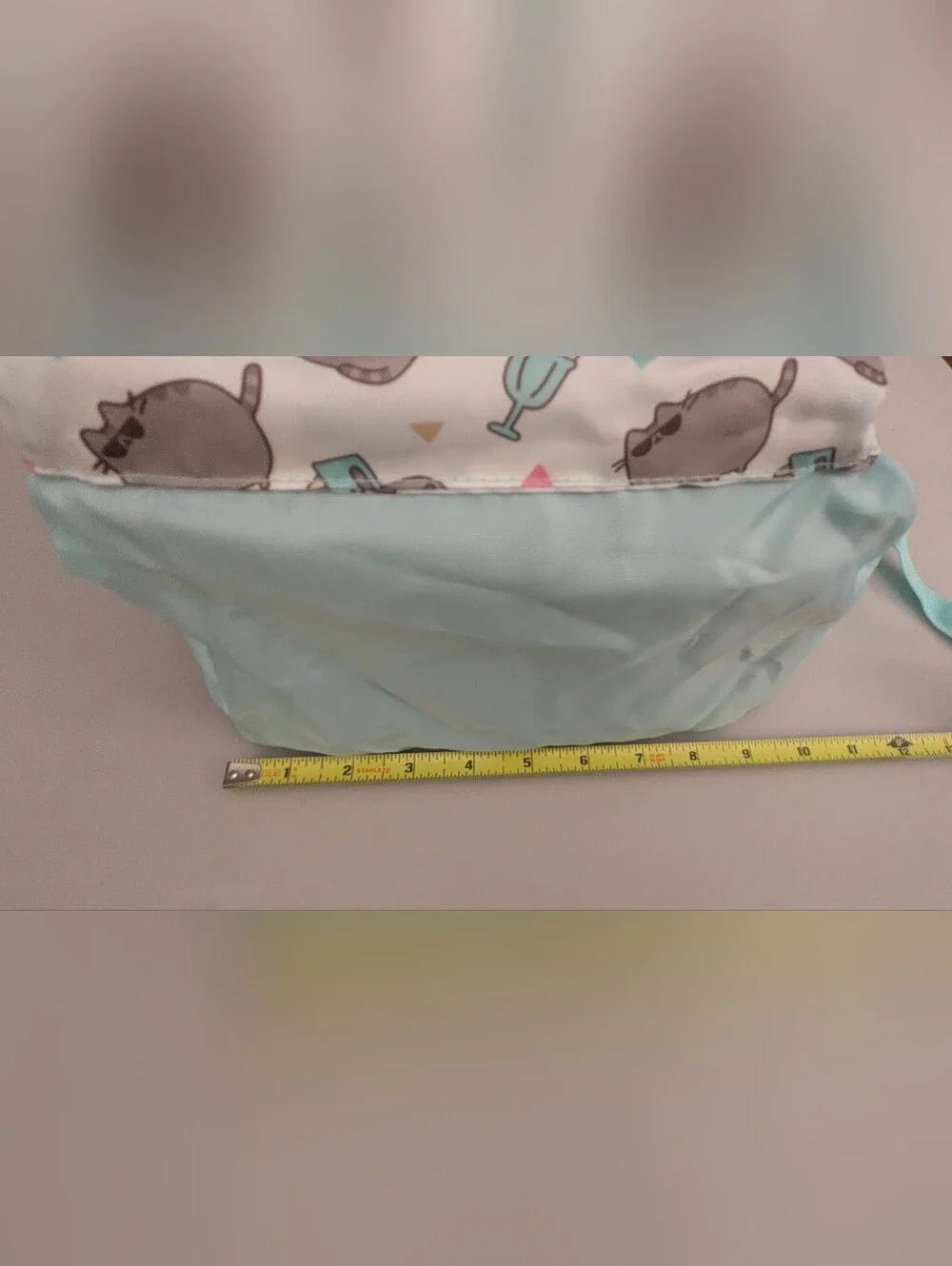 NWT, Pusheen Exclusive Fold Up Packable Zippered Backpack Bag. Holds up to 20lbs